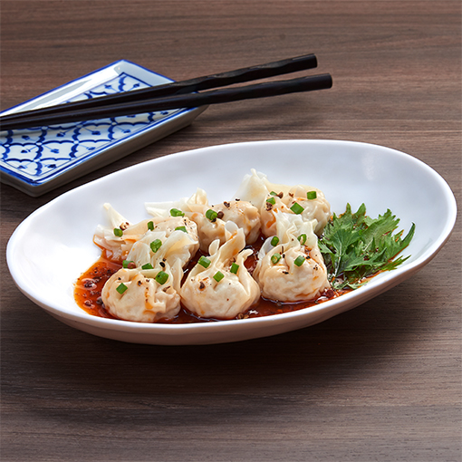 APP00000 เกี๊ยวกุ้งซอสเสฉวน